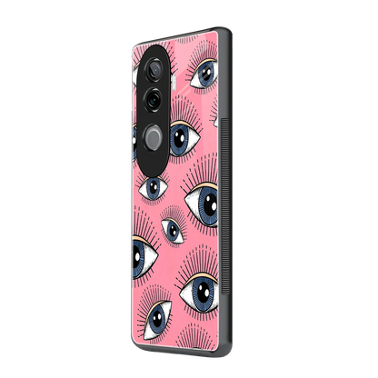 Watchful Soul vivo v40e mobile cover | shockproof glass phone case