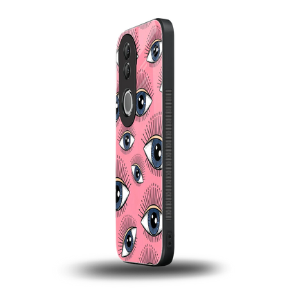 Watchful Soul vivo v50 mobile cover | shockproof glass phone case