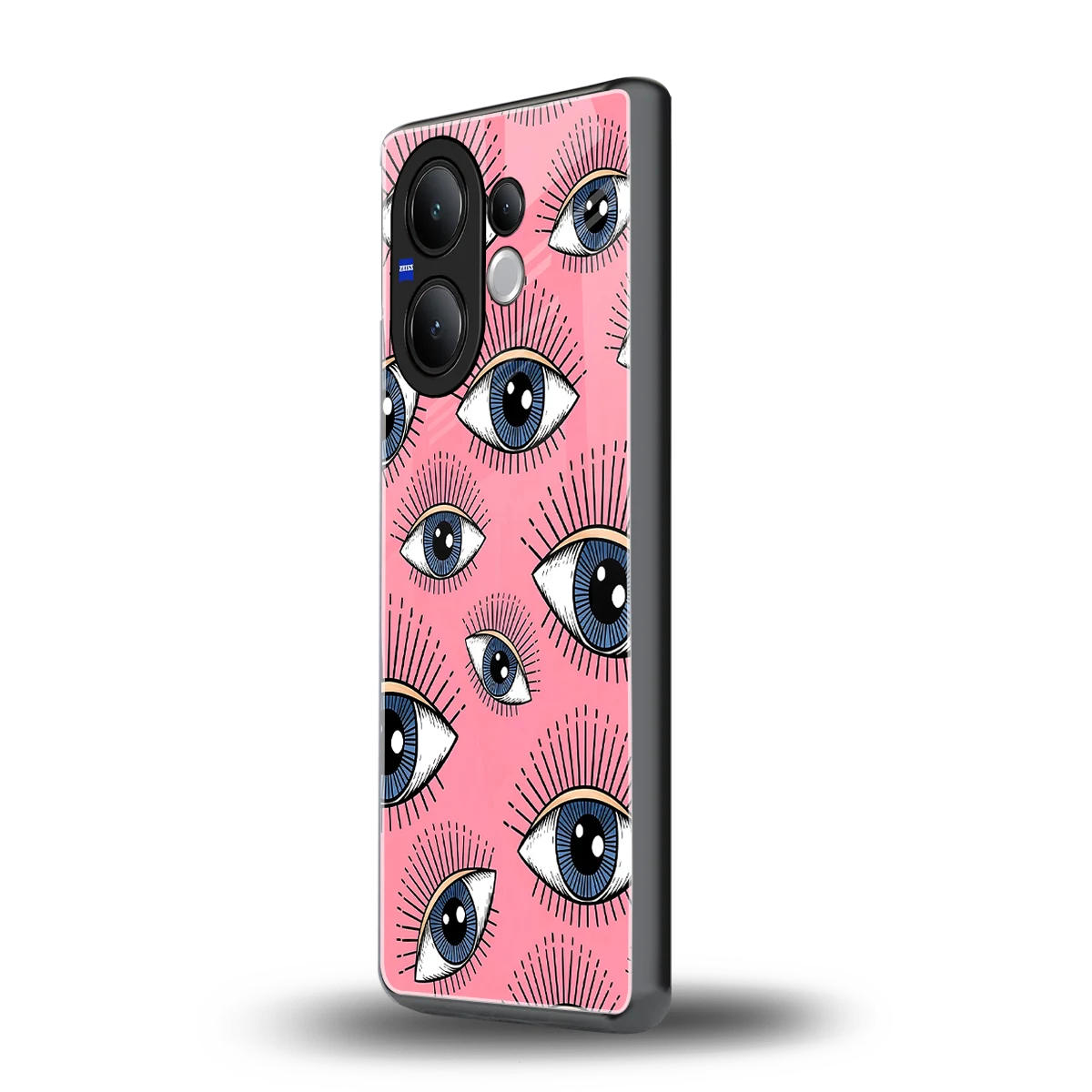 Watchful Soul vivo v60 mobile cover | shockproof glass phone case