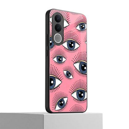 Watchful Soul vivo v70 fe mobile cover | shockproof glass phone case