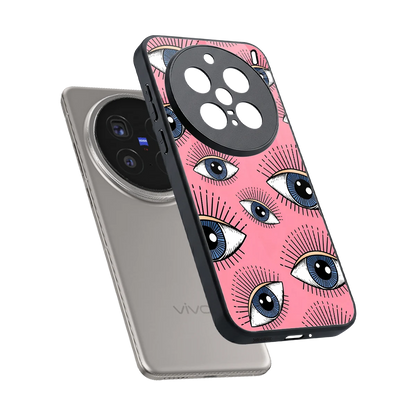 Watchful Soul sleek vivo x200 pro cover with tempered glass back and TPU edges