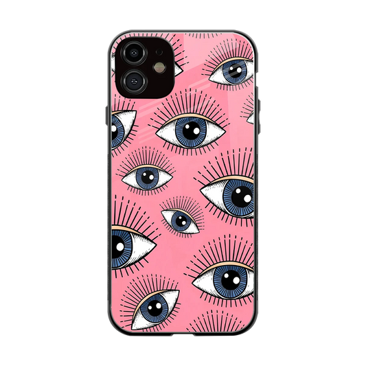 Watchful Soul back phone cover | glass case for iphone 12