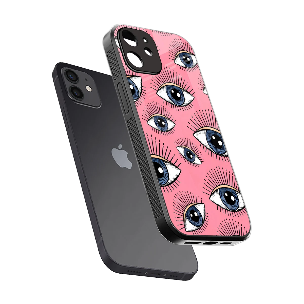 Watchful Soul sleek iphone 11 cover with tempered glass back and TPU edges