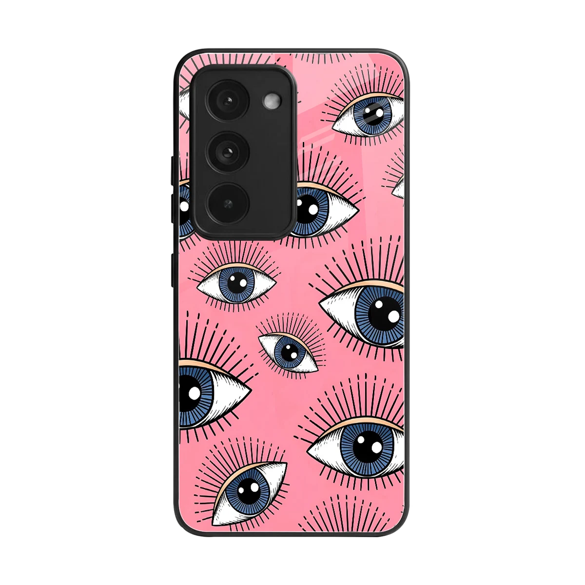 Watchful Soul back phone cover | glass case for redmi 15 5g