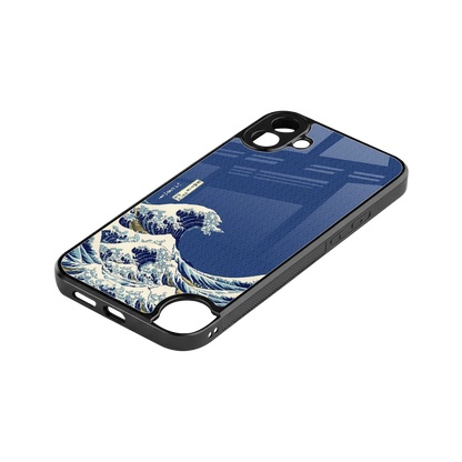 Waves stylish phone case for cmf nothing phone 1 | glossy glass and slim fit
