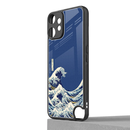 Waves cmf nothing phone 2 pro mobile cover | shockproof glass phone case