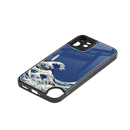 Waves stylish phone case for cmf nothing phone 2 pro | glossy glass and slim fit