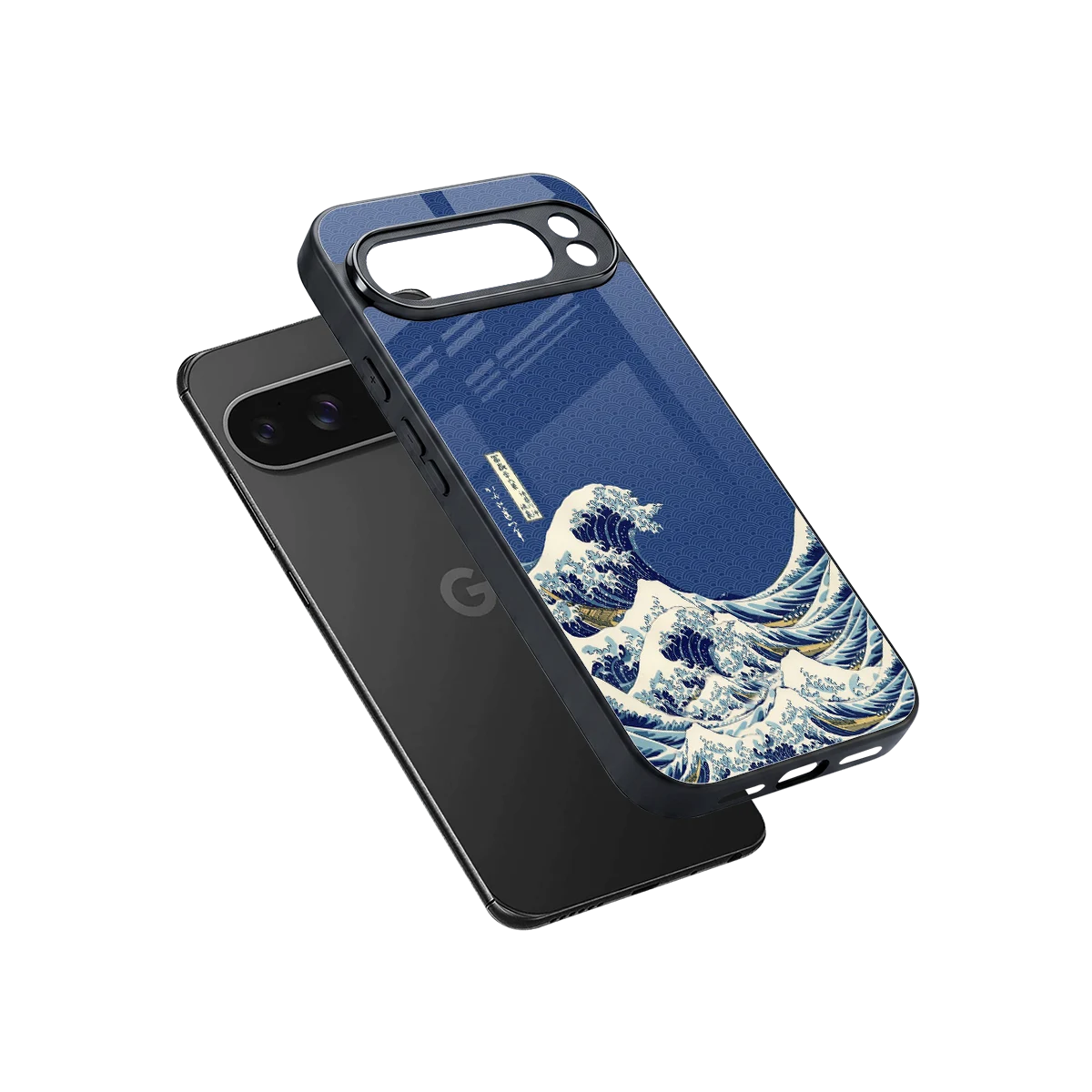 Waves sleek google pixel 10 pro xl cover with tempered glass back and TPU edges