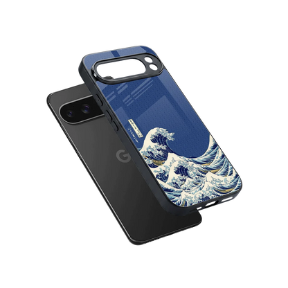 Waves sleek google pixel 10 pro xl cover with tempered glass back and TPU edges