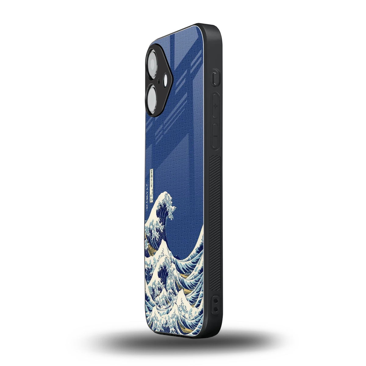 Waves iPhone 16 mobile cover | shockproof glass phone case