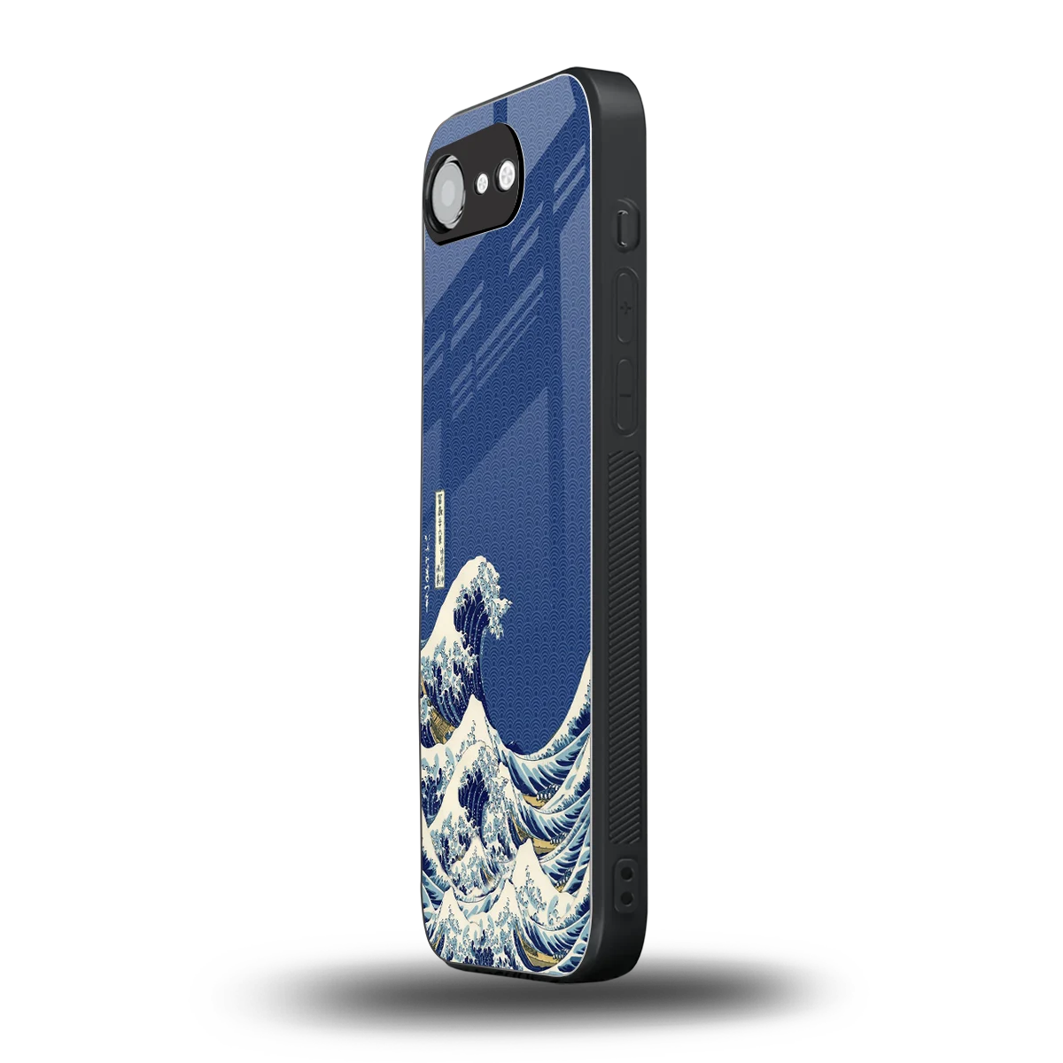 Waves iphone 16e mobile cover | shockproof glass phone case
