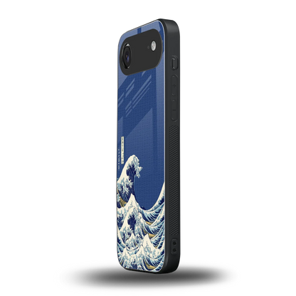 Waves iphone air mobile cover | shockproof glass phone case