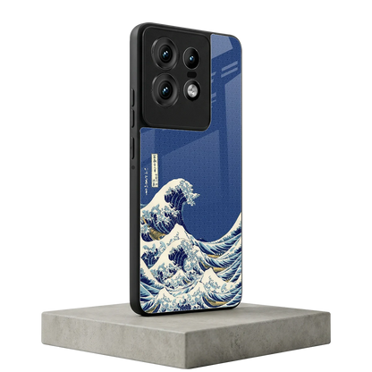Waves motorola edge 50 pro mobile cover | shockproof glass phone case