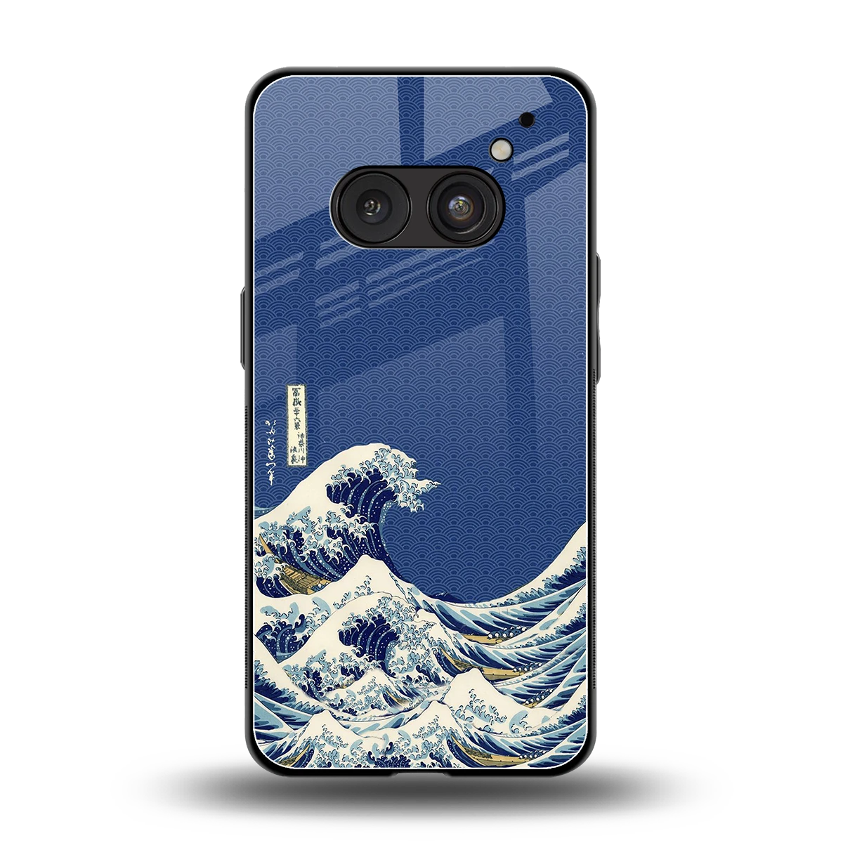 Waves back phone cover | glass case for nothing phone 2a