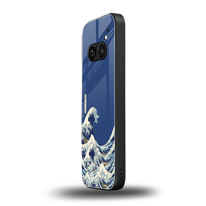 Waves nothing phone 2a mobile cover | shockproof glass phone case