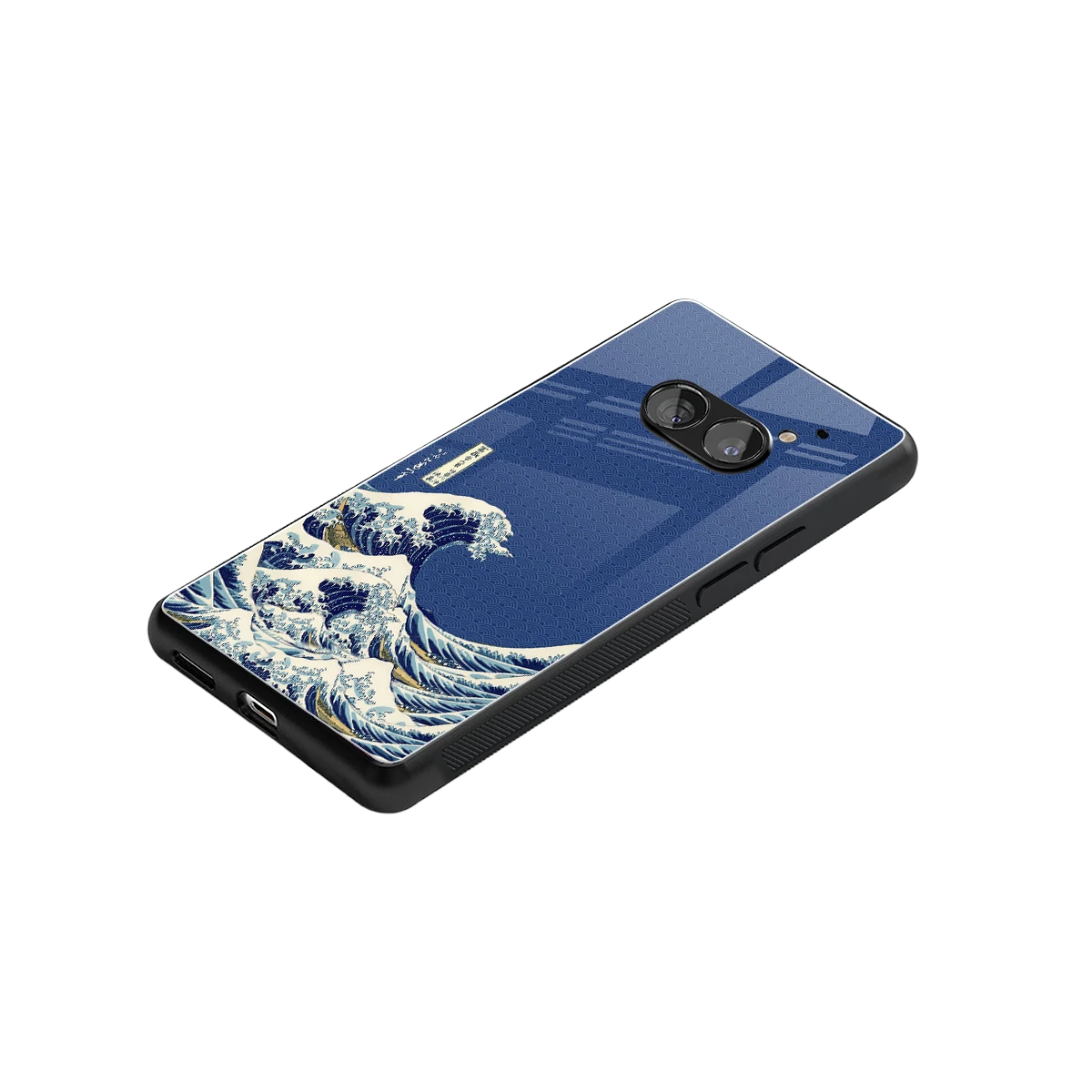 Waves stylish phone case for nothing phone 2a | glossy glass and slim fit