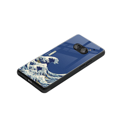 Waves stylish phone case for nothing phone 2a | glossy glass and slim fit