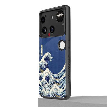 Waves nothing phone 3 mobile cover | shockproof glass phone case
