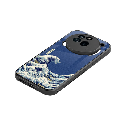 Waves stylish phone case for nothing phone 3a pro | glossy glass and slim fit