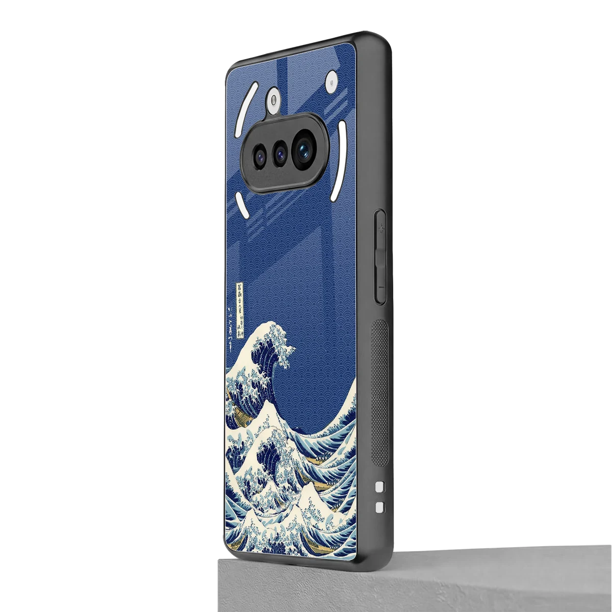 Waves nothing phone 3a mobile cover | shockproof glass phone case