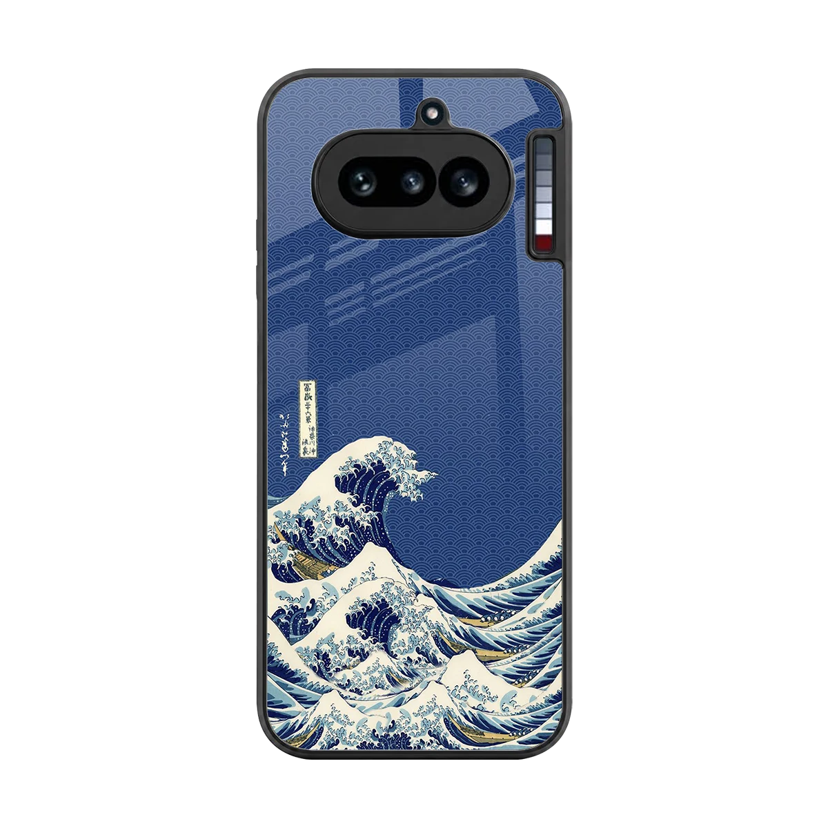 Waves back phone cover | glass case for nothing phone 4a