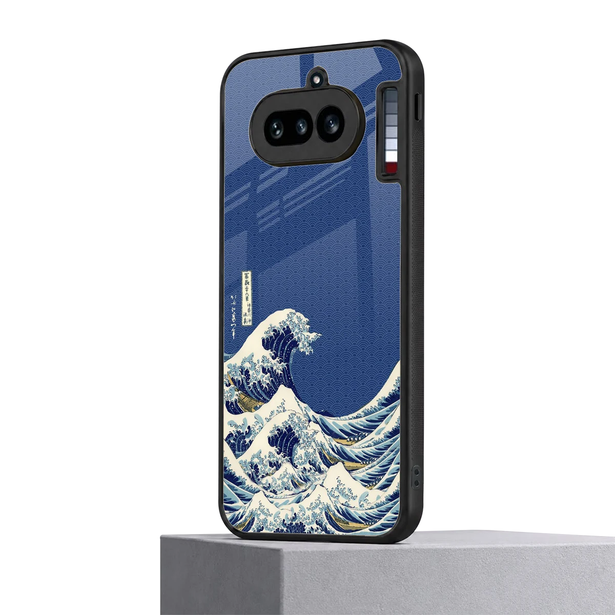 Waves nothing phone 4a mobile cover | shockproof glass phone case