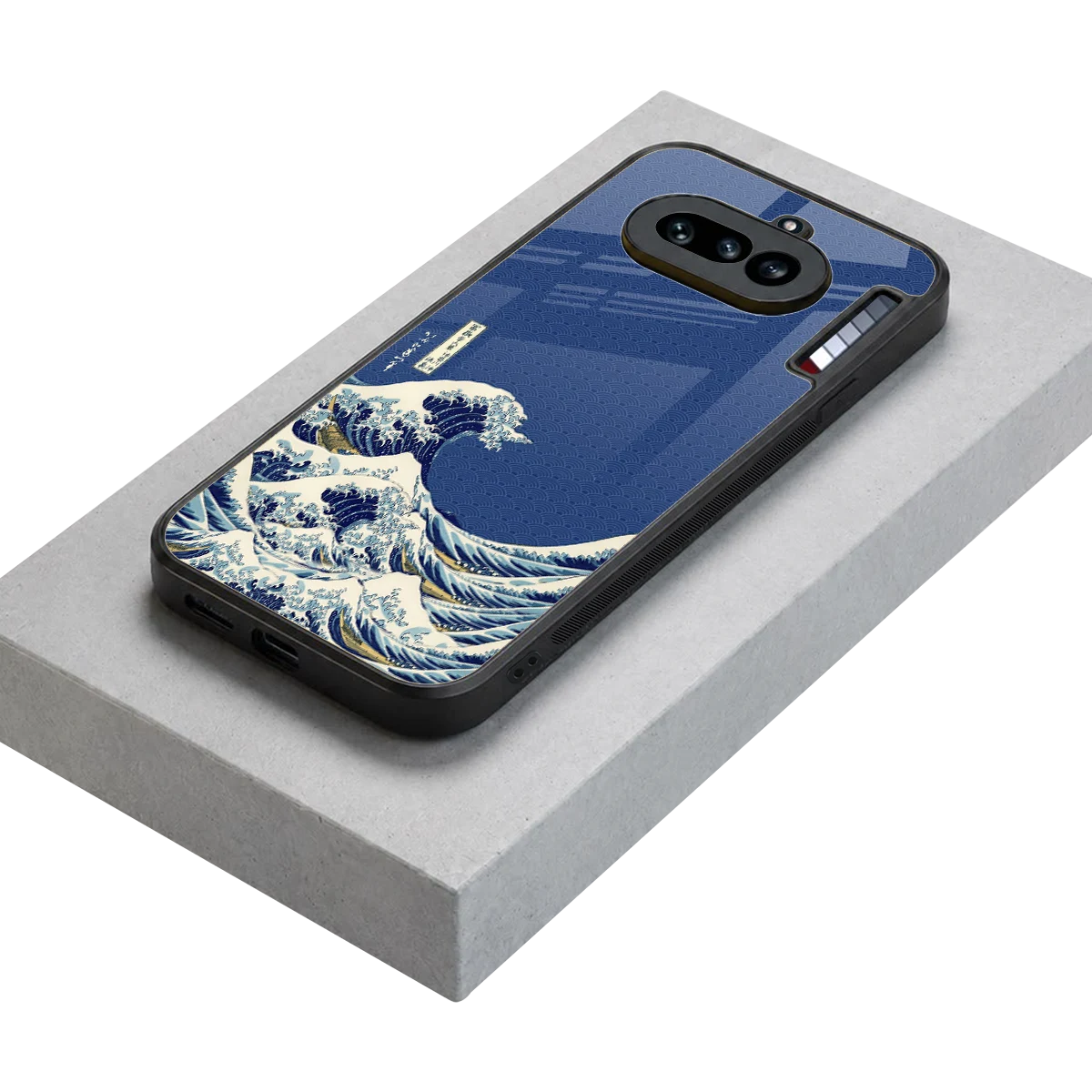 Waves stylish phone case for nothing phone 4a | glossy glass and slim fit