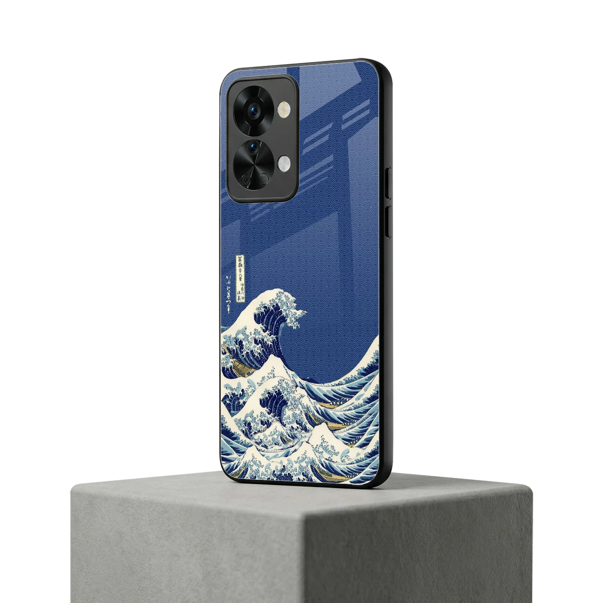 Waves oneplus nord 2t mobile cover | shockproof glass phone case