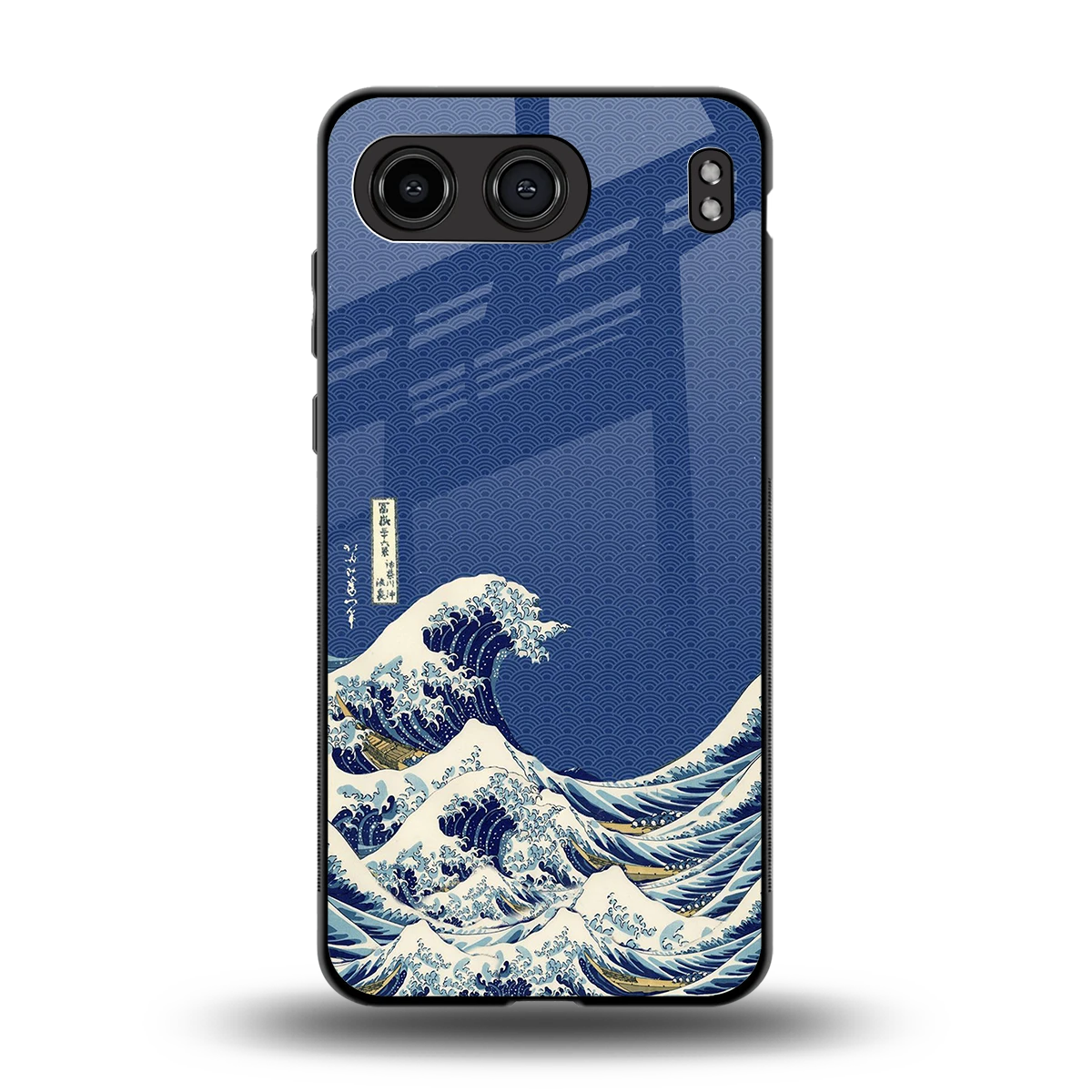 Waves back phone cover | glass case for oneplus nord 4