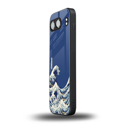 Waves oneplus nord 4 mobile cover | shockproof glass phone case