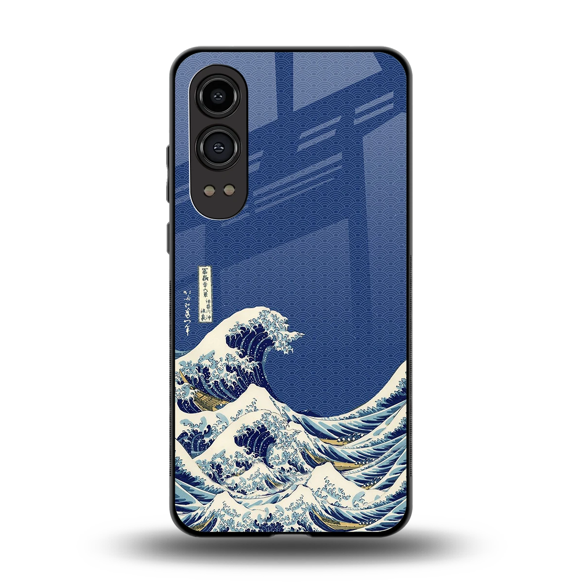 Waves back phone cover | glass case for oneplus nord ce 4 lite