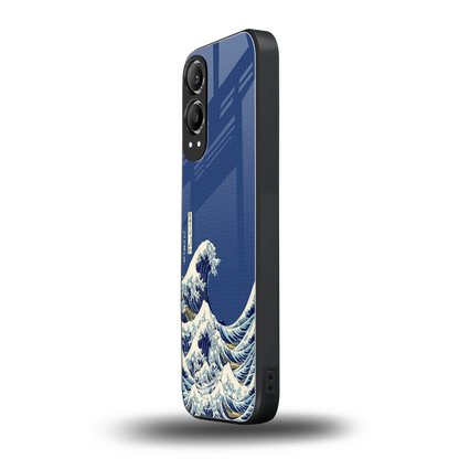 Waves oneplus nord ce 4 lite mobile cover | shockproof glass phone case
