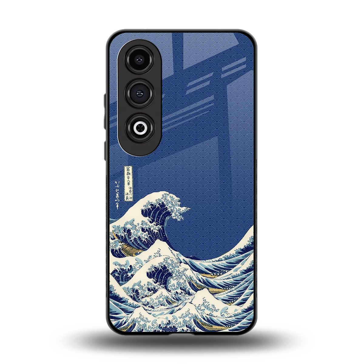 Waves back phone cover | glass case for oneplus nord ce 4
