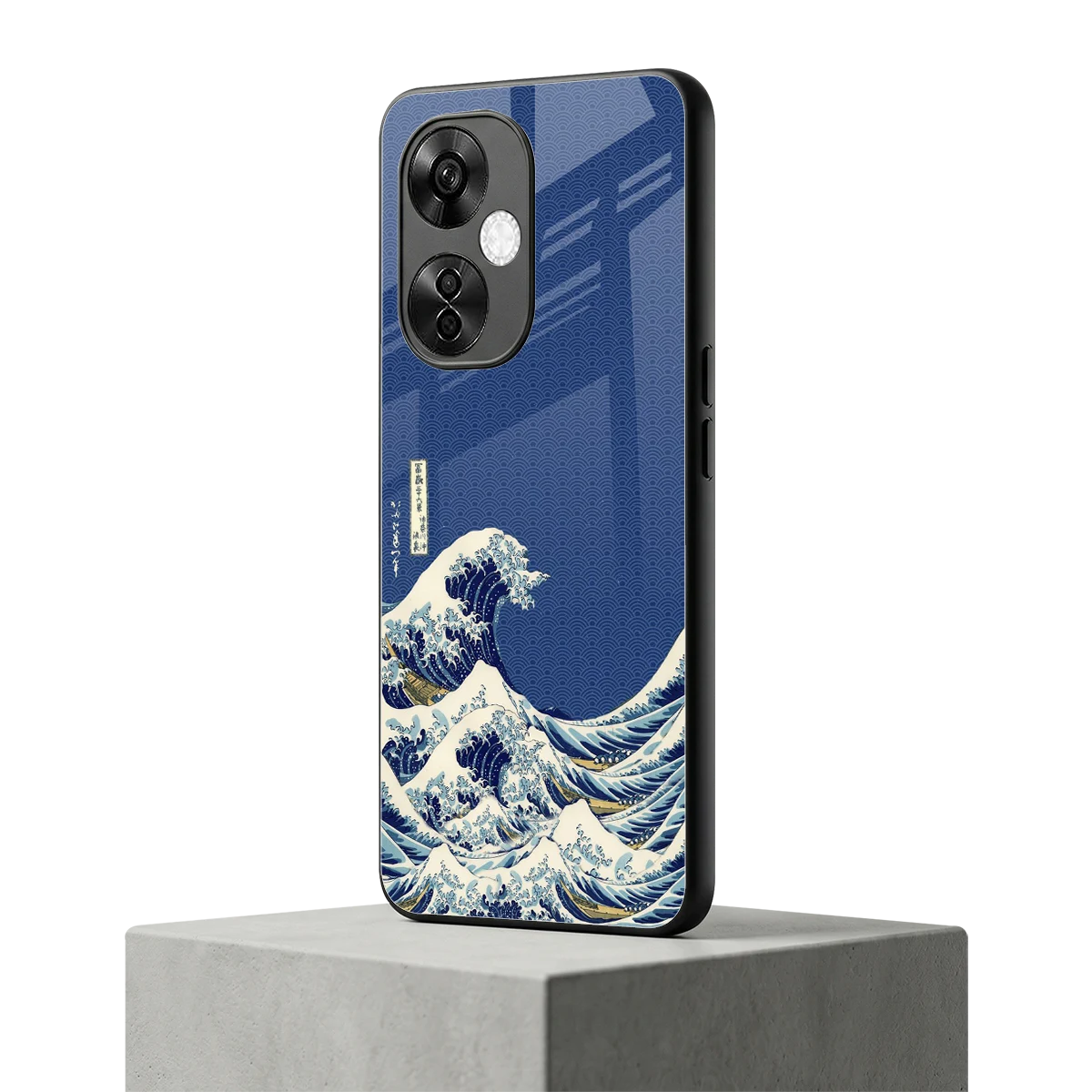 Waves oneplus nord ce 3 lite mobile cover | shockproof glass phone case