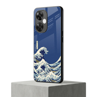 Waves oneplus nord ce 3 lite mobile cover | shockproof glass phone case