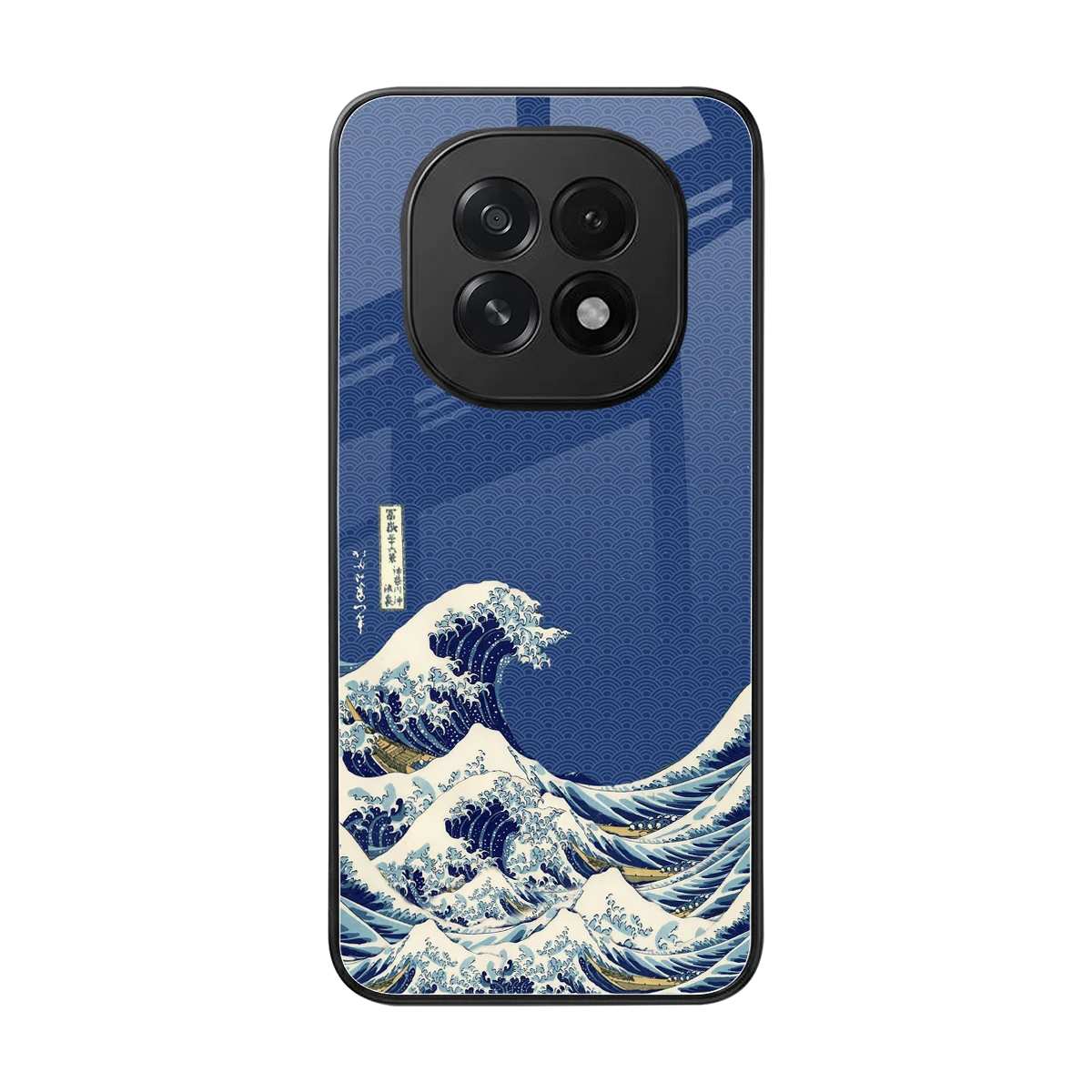 Waves back phone cover | glass case for oppo f29 5g