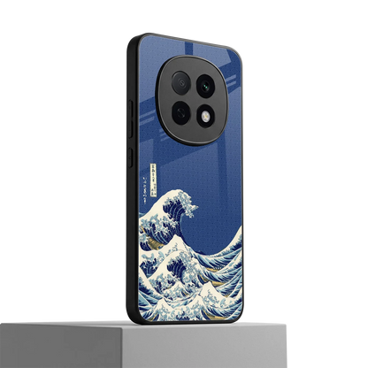 Waves oppo f29 pro 5g mobile cover | shockproof glass phone case