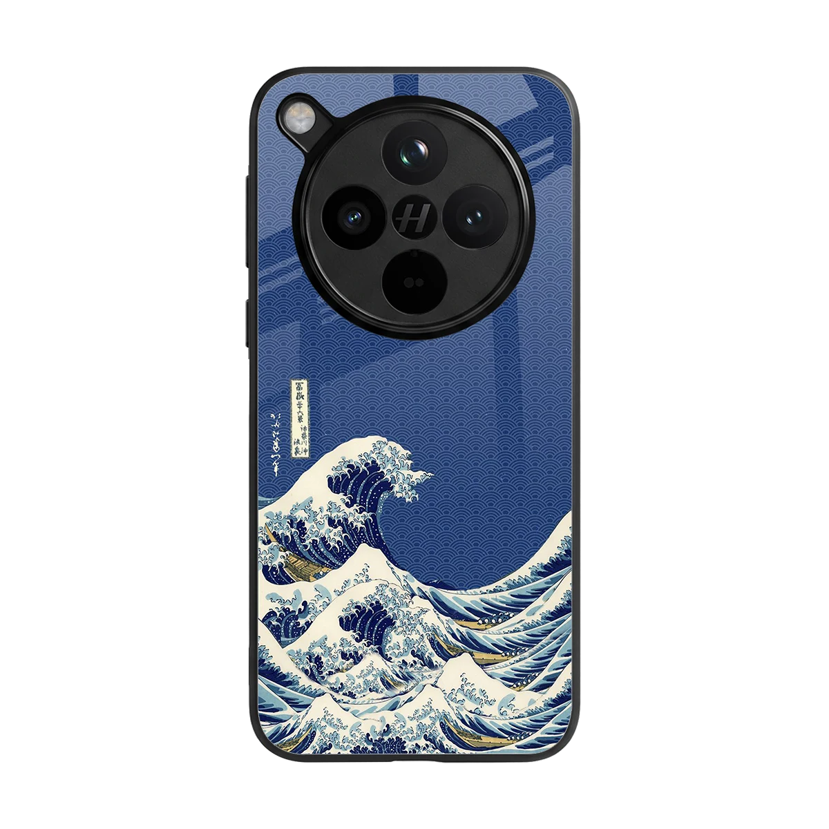 Waves back phone cover | glass case for oppo find x8