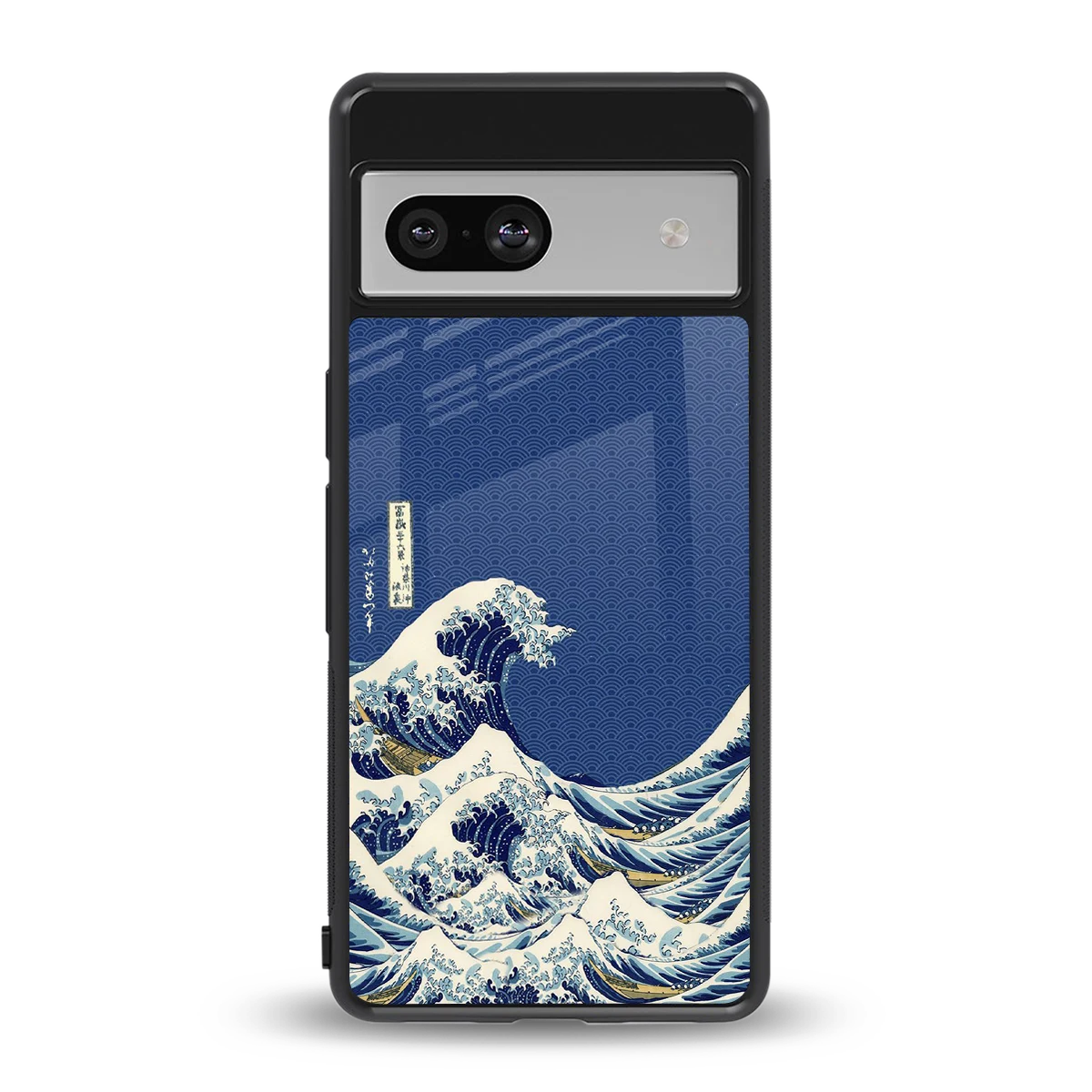 Waves back phone cover | glass case for google pixel 7a
