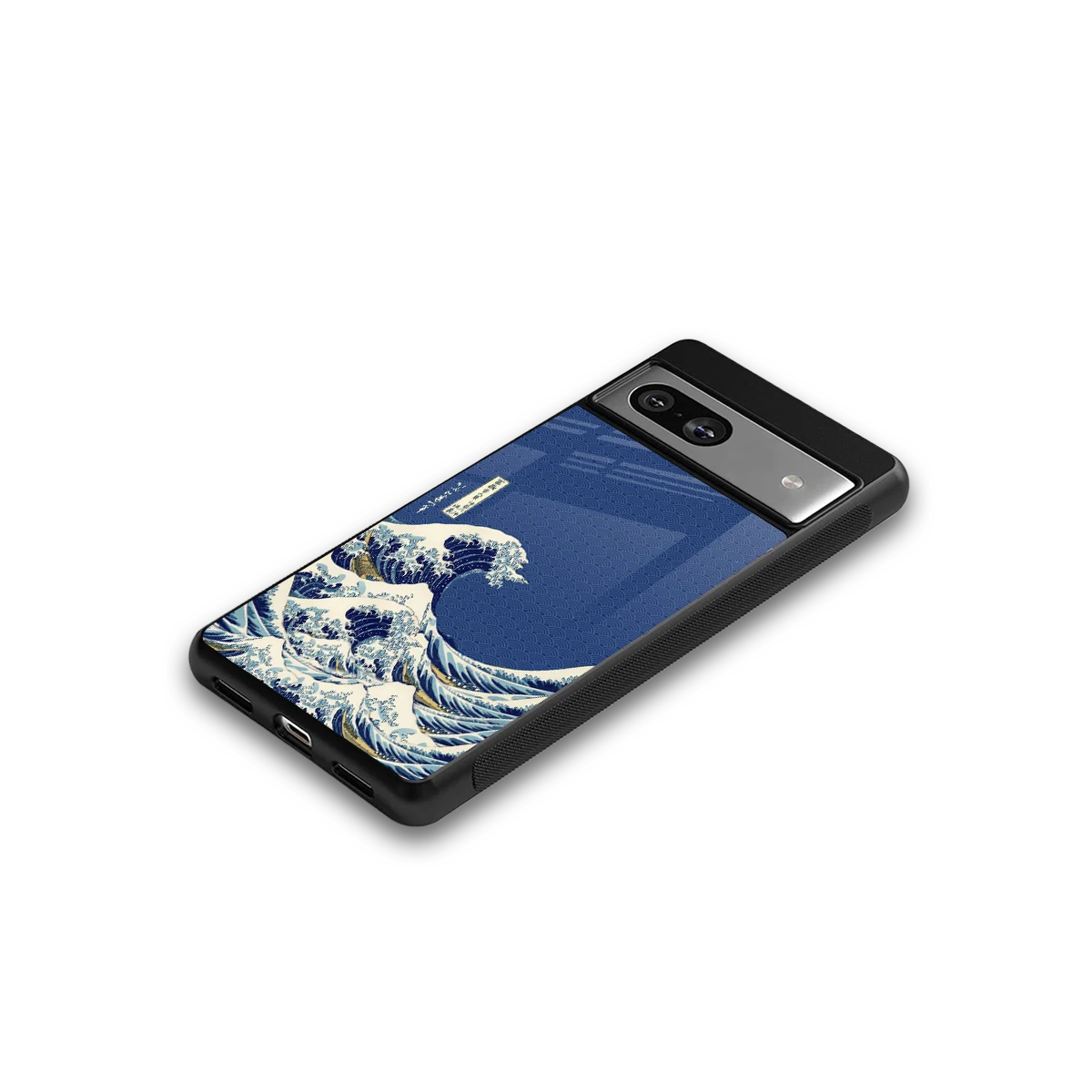 Waves google pixel 7a mobile cover | shockproof glass phone case