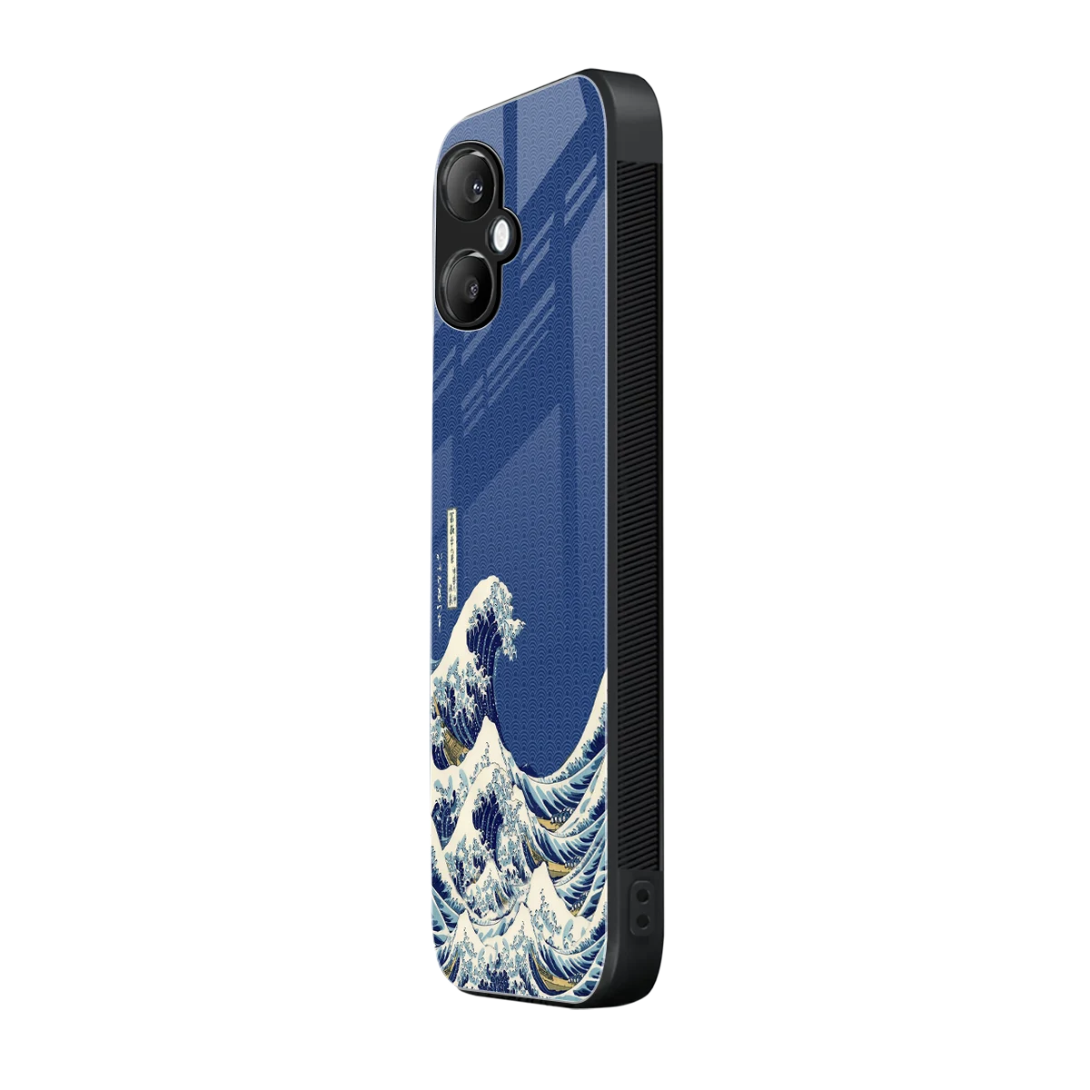 Waves samsung galaxy a06 5g mobile cover | shockproof glass phone case
