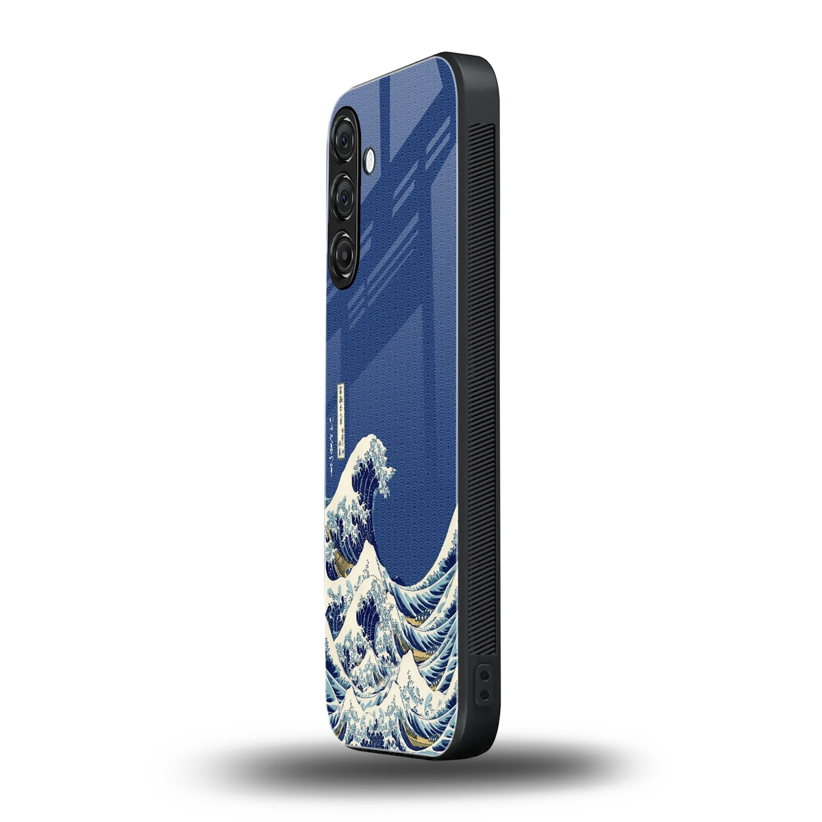Waves samsung galaxy a17 5g mobile cover | shockproof glass phone case