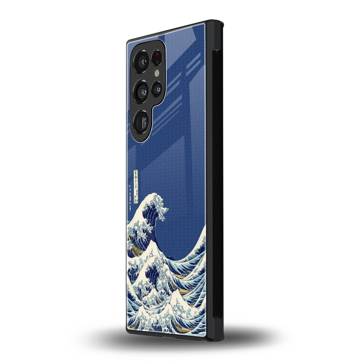 Waves samsung galaxy s24 ultra mobile cover | shockproof glass phone case