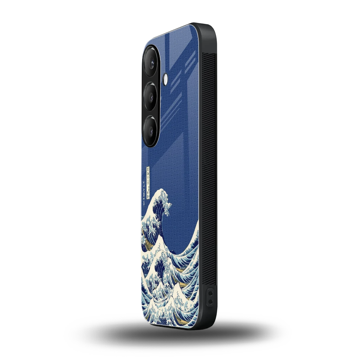 Waves samsung galaxy s24 mobile cover | shockproof glass phone case