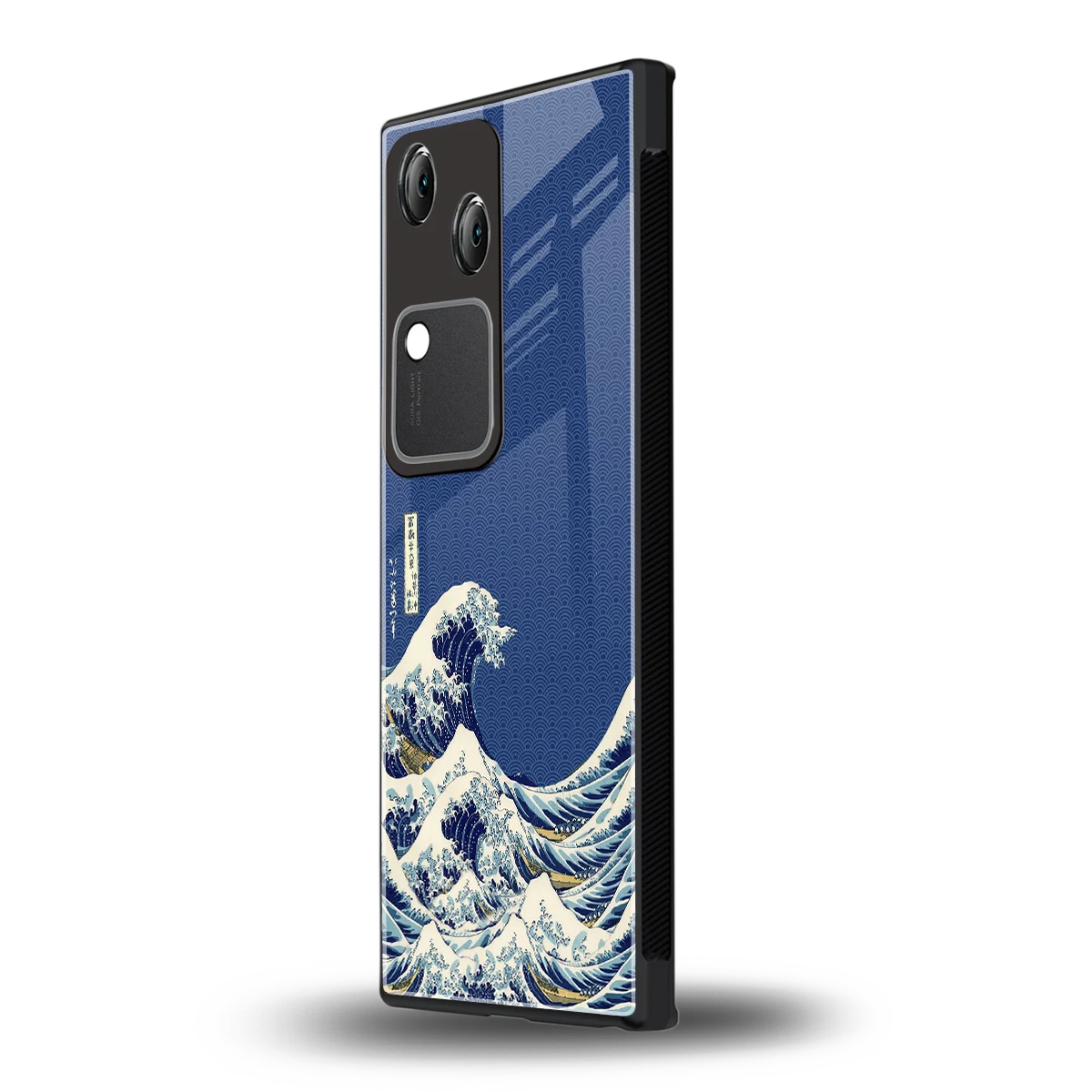 Waves vivo v30 mobile cover | shockproof glass phone case