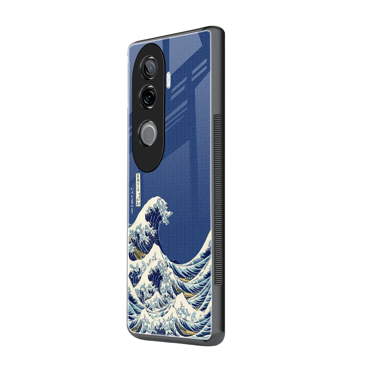 Waves vivo v40e mobile cover | shockproof glass phone case