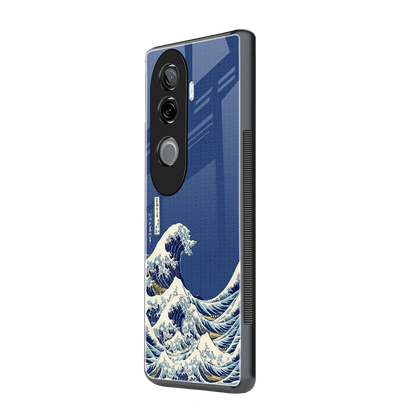 Waves vivo v40e mobile cover | shockproof glass phone case