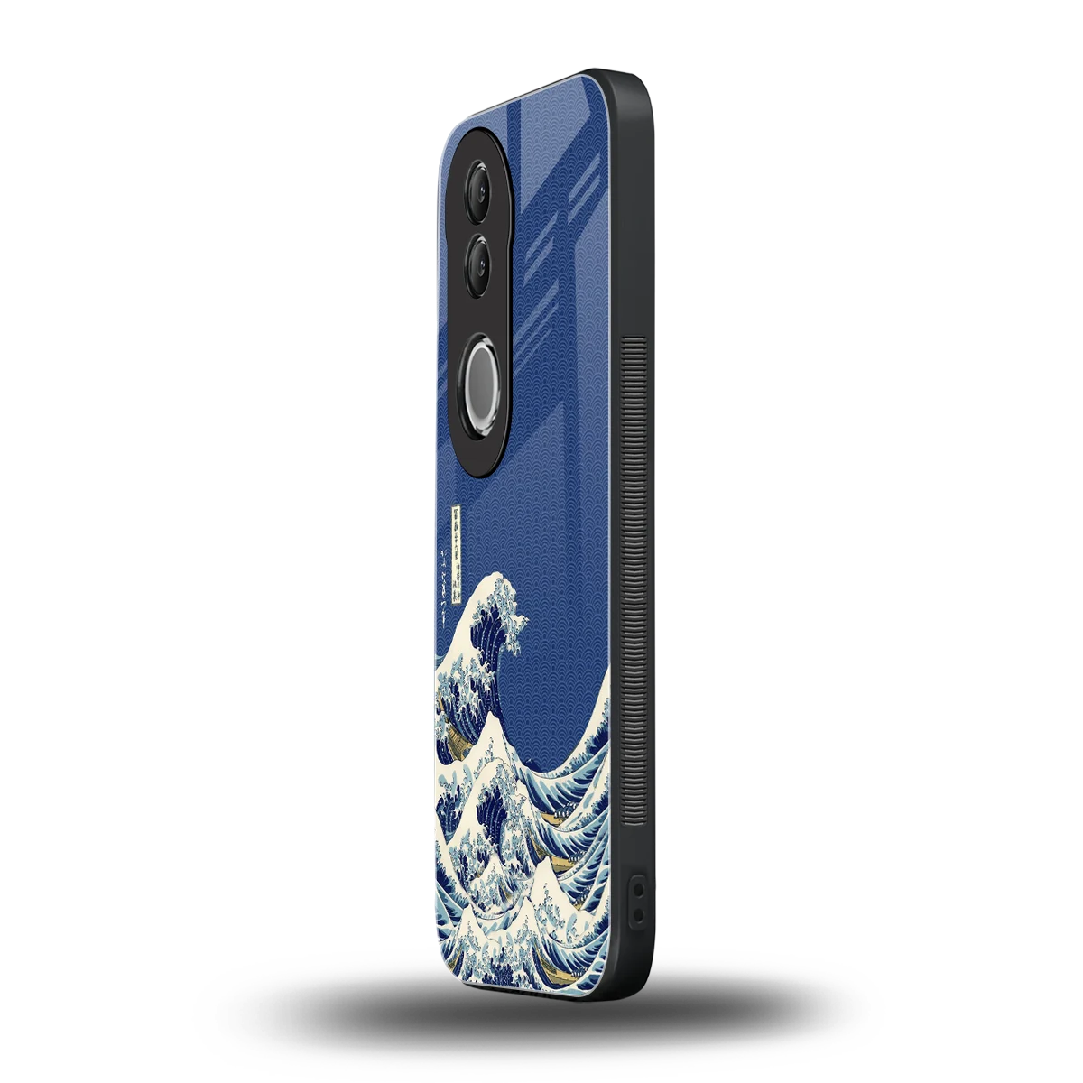 Waves vivo v50 mobile cover | shockproof glass phone case