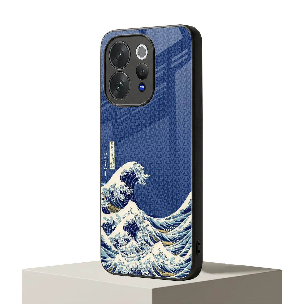 Waves vivo v70 mobile cover | shockproof glass phone case