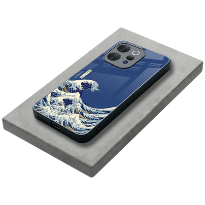 Waves stylish phone case for vivo v70 elite | glossy glass and slim fit